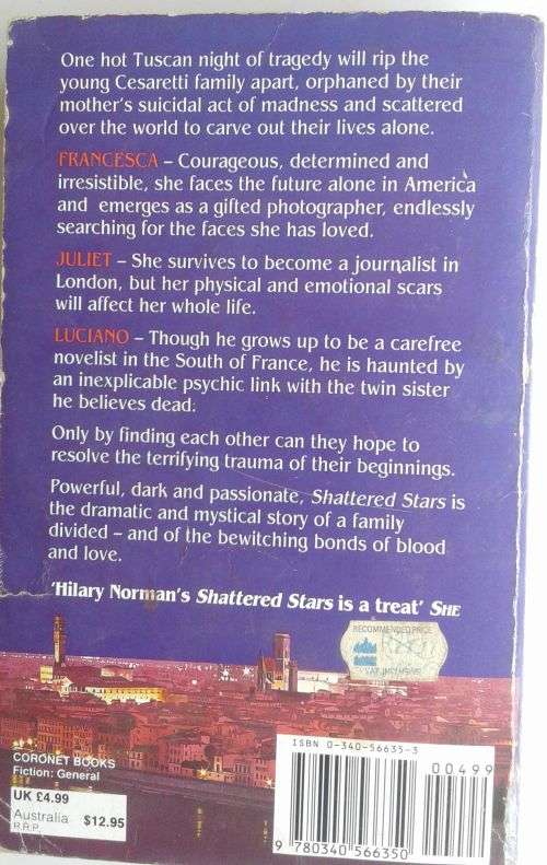 Shattered stars by Hilary Norman