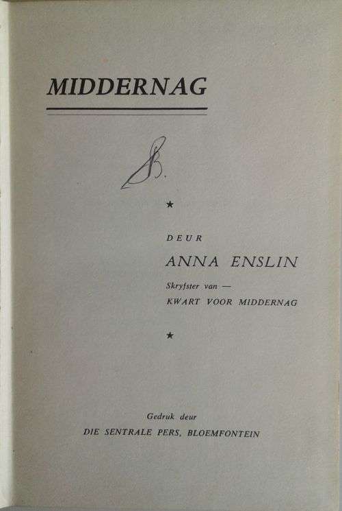 Middernag deur Anna Enslin