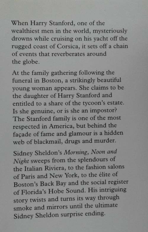 Morning, noon and night by Sidney Sheldon