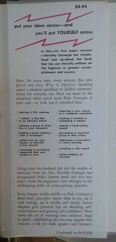 The quick and easy way to effective speaking by Dale Carnegie