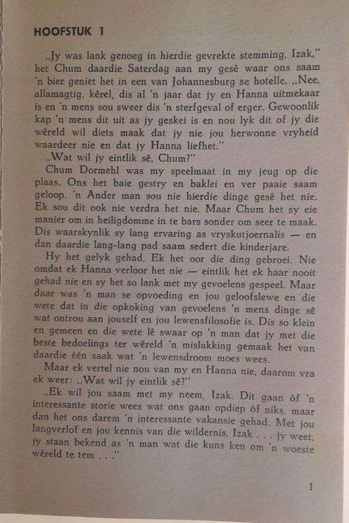 Ver verby Dukwe deur Johan Bekker