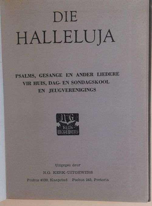 Die Halleluja
