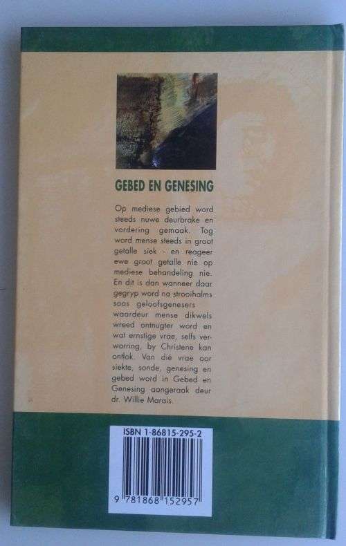 Gebed en genesing deur dr Willie Marais