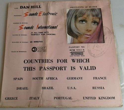 Dan Hill sounds electronic sounds international LP