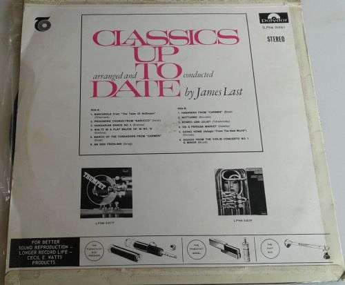 Classics up to date by James Last LP