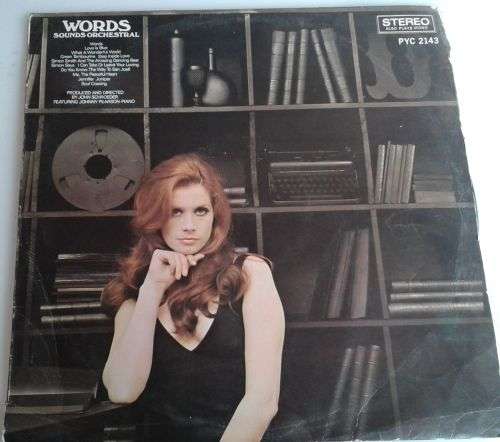 Words sounds orchestral LP
