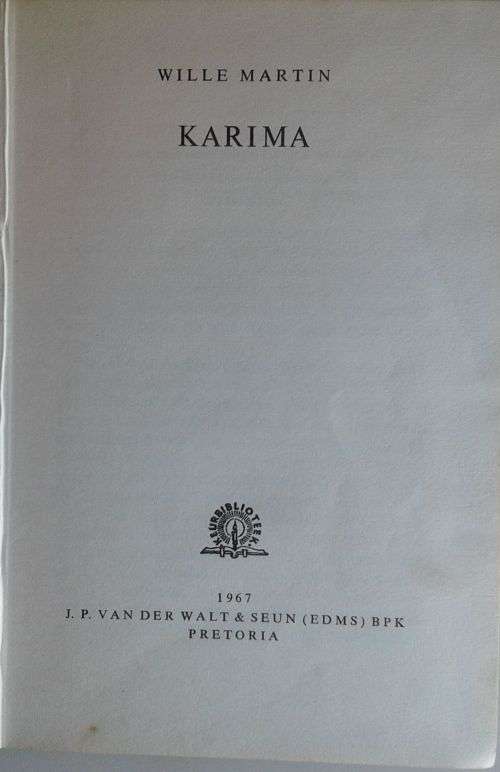 Karima deur Wille Martin