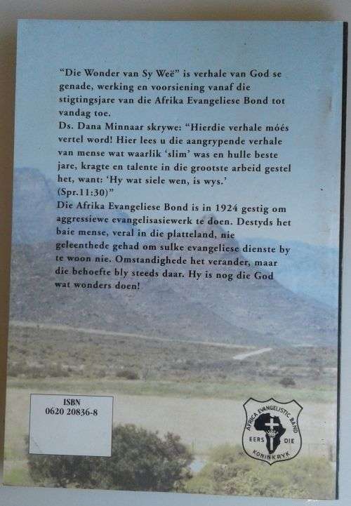 Die wonder van Sy weë (verhale uit die geskiedenis van die Afrika Evangeliese Bond)