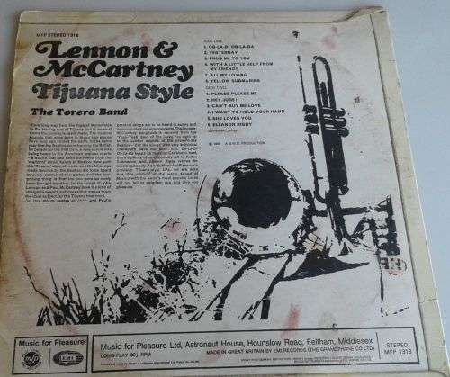 Tijuana style by Lennon and McCartney