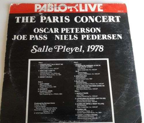 Pablo live The Paris concert 2LP