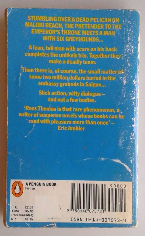 Chinaman`s chance by Ross Thomas