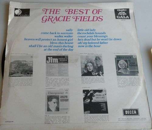 The best of Gracie Fields LP