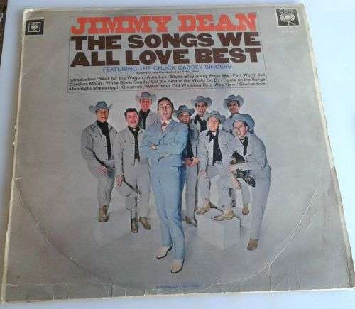 The songs we all love best - Jimmy Dean LP