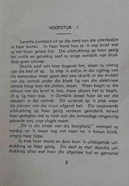 Die geriffelde glas deur Hugo Marais 1950