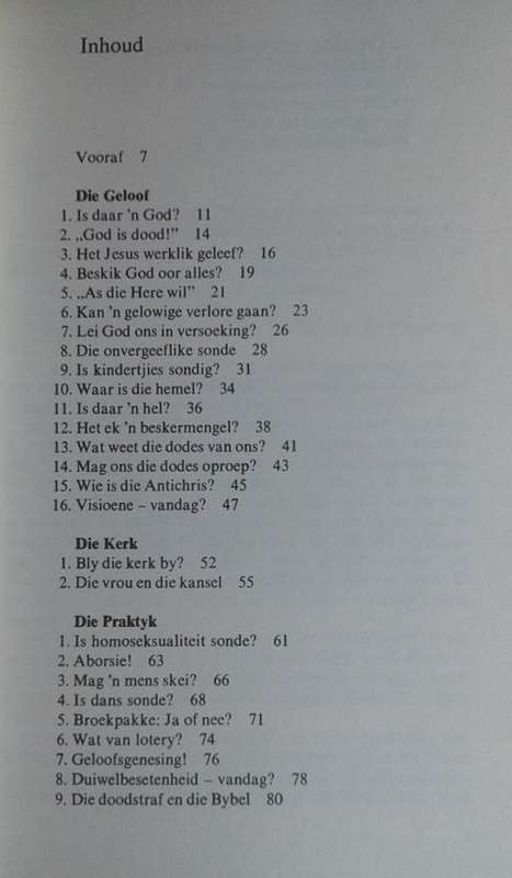 Die Bybel en U