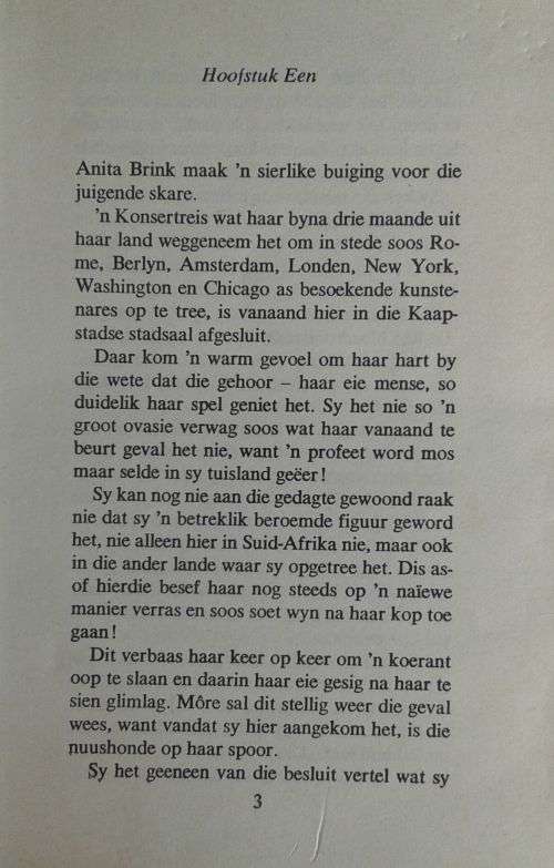 `n Liedjie van gister deur Liesbet Uys