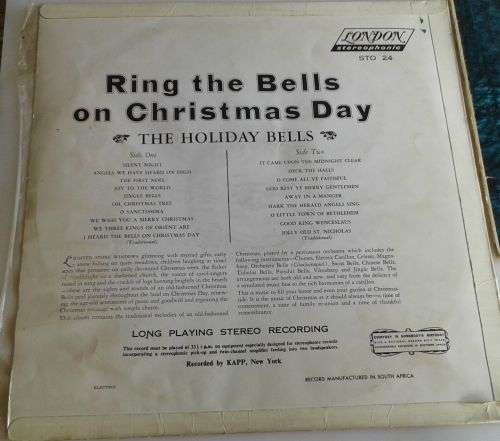 Ring the bells on Christmas day LP
