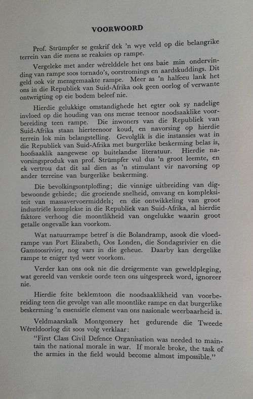 Mense en rampe: Individuele en sosiale reaksies deur DJW Strumpfer