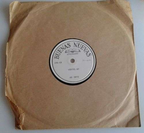 Vertel my en Die getuienis van `n Christen 78rpm
