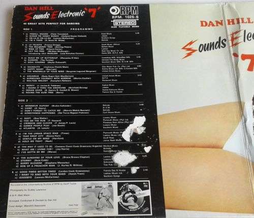 Dan Hilln Sounds Electronic 7 LP