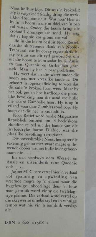 Waar lewende dooies loop deur Jasper M Cloete