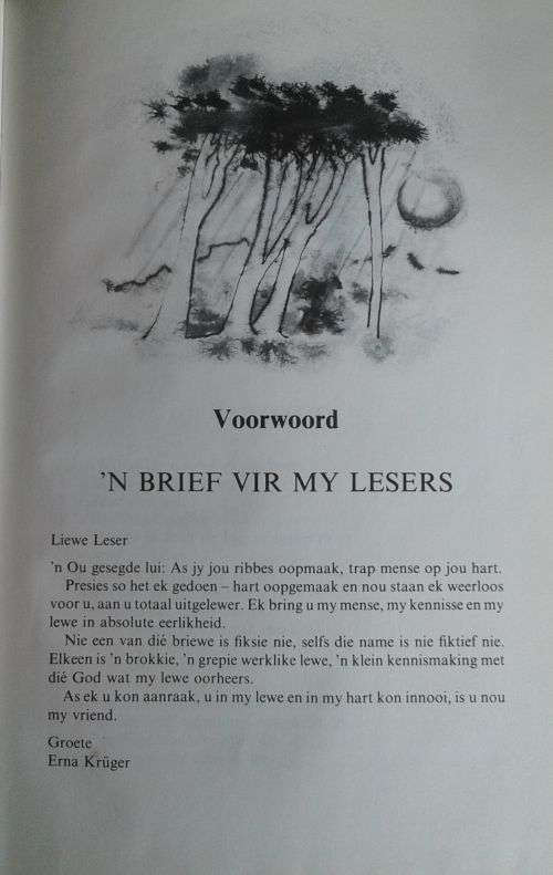 `n Brief aan jou deur Erna Kruger