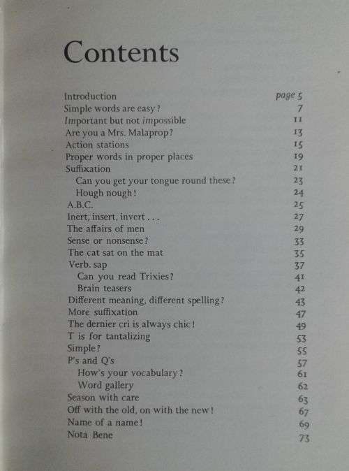 Word power from the Reader's digest