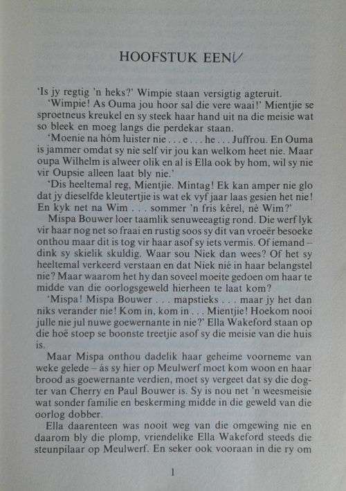 Mispa van Meulwerf deur Marie van de Merwe