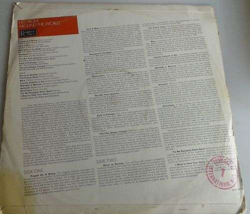 Hits from around the world LP