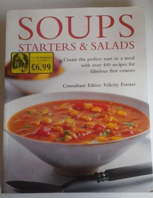 Soups starters and Salads