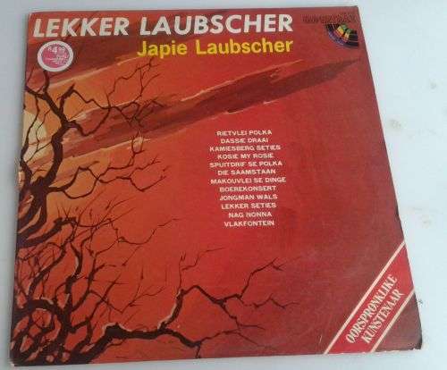 Lekker Laubscher - Japie Laubscher LP
