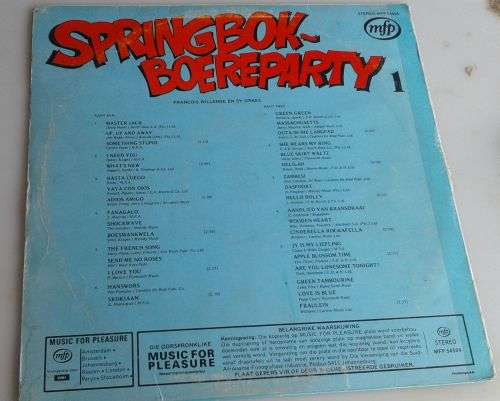 Springbok-Boereparty
