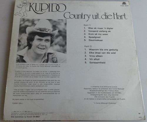 Country uit die hart - Kupido LP