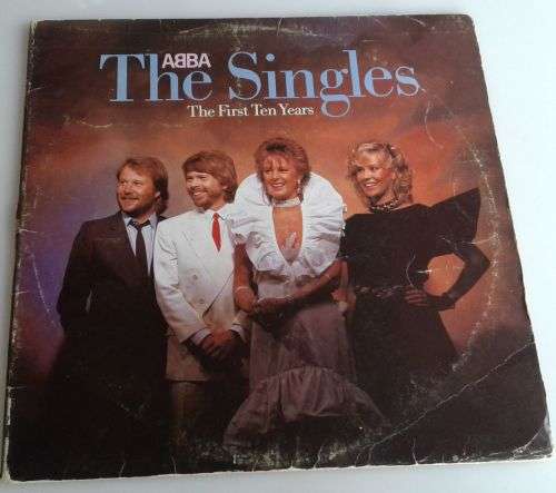 Abba The Single LP *One LP missing*