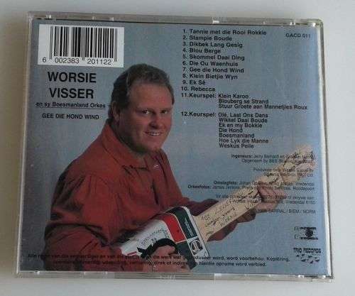 Gee die hond wind - Worsie Visser en sy Boesmanland Orkes CD