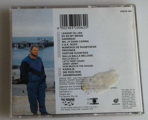 Lekker ou Jan - Worsie Visser en sy Boesmanland Orkes CD