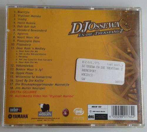 DJ Ossewa en die trekstang 2 - Boeresports CD