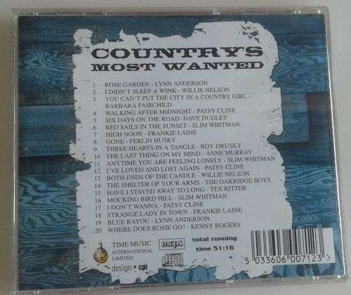 Country`s most wanted CD