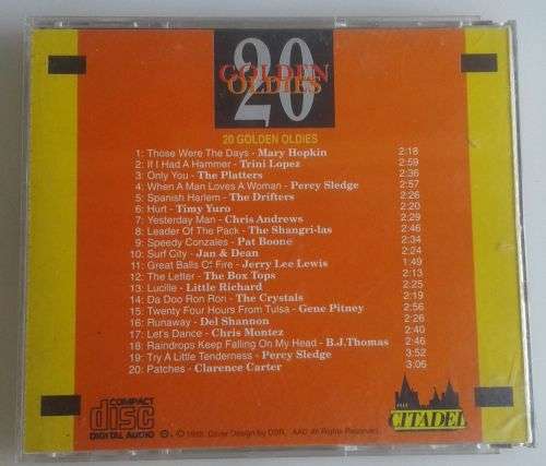 20 Golden oldies CD