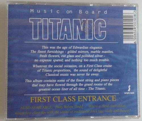 Music on board Titanic 2 x CD