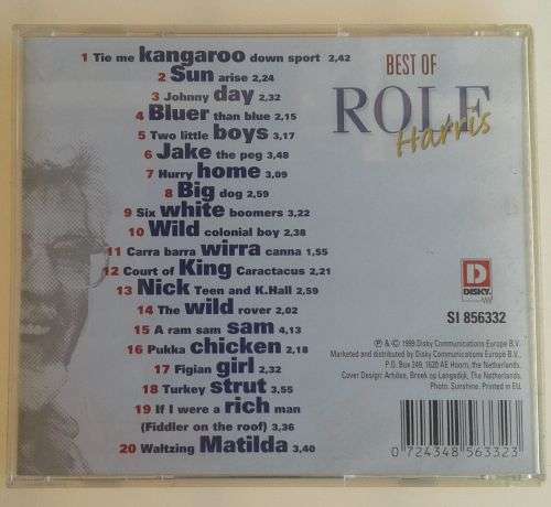 Best of Rolf Harris CD