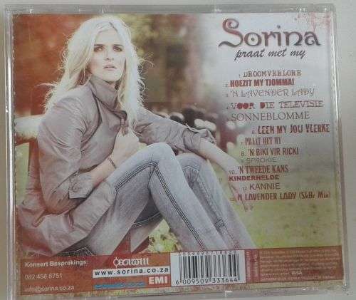 Sorina praat met my CD
