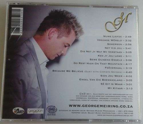 Vreemde wereld - George Meiring CD