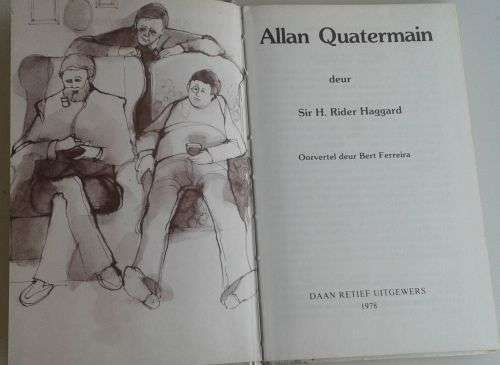 Allan Quatermain deur sir H Rider Haggard