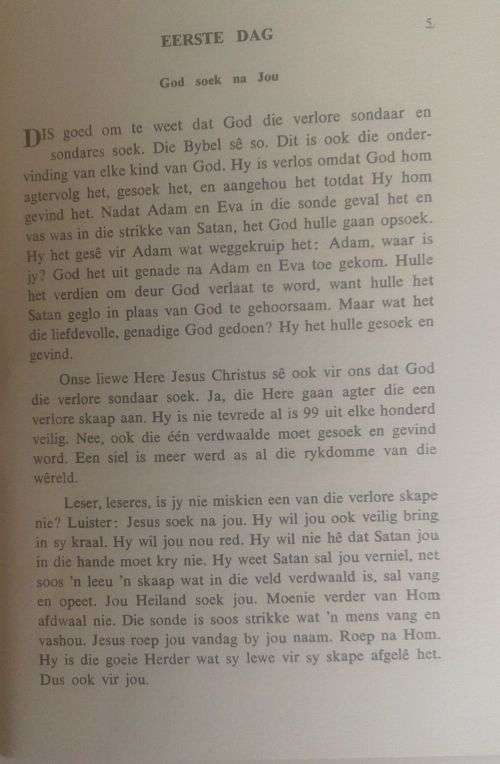God soek na jou deur dr DR Snyman