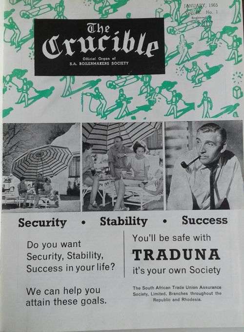 The Crucible vol 18 January 1965 (SA Boilermakers society)