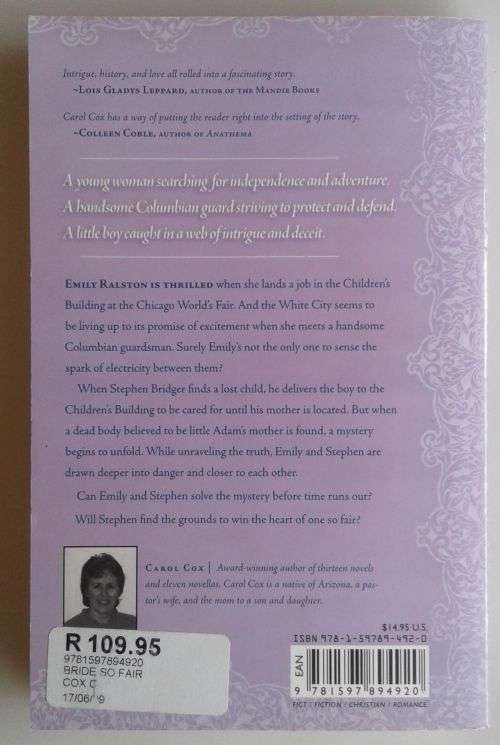 A Bride so fair by Carol Cox