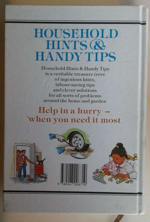 Household hints handy tips