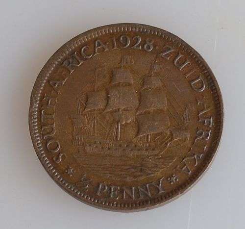 1928 half penny
