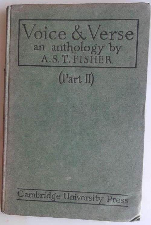 Voice Verse an anthology by AST Fisher